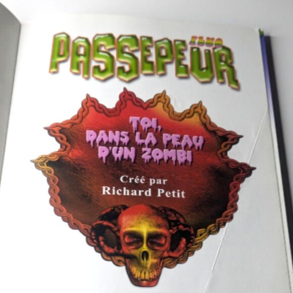 Passepeur Book # 010 (2012) - Toi, Dans La Peau D'un Zombie Signed by author - Picture 4 of 5
